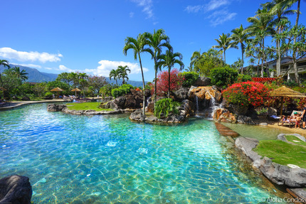 Upper Saltwater Pool at The Hanalei Bay Resort