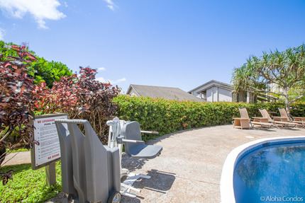 Lower Pool Lift at The Hanalei Bay Resort