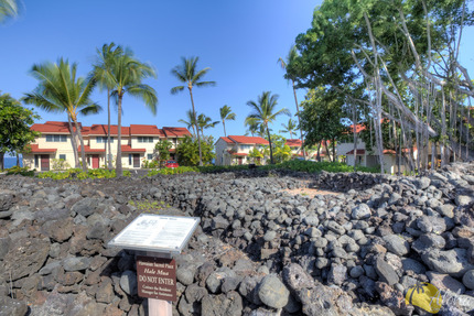 Archeological Site at The Keauhou Kona Surf and Racquet Club
