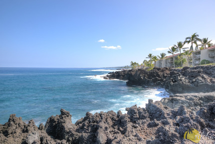 Ocean View from The Keauhou Kona Surf And Racquet Club