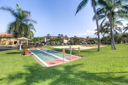 Shuffleboard at The Kona Coast Resort