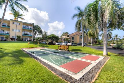 Shuffleboard at The Kona Coast Resort