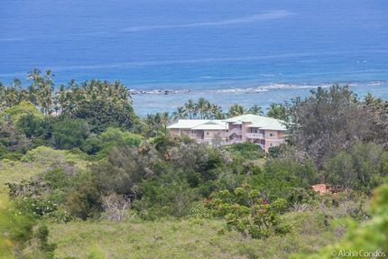 View West of The Beach Villas at Kahalu'u