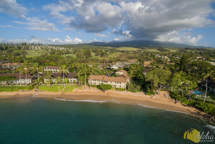 Aeriel View Of Resort at Napili Bay Resort