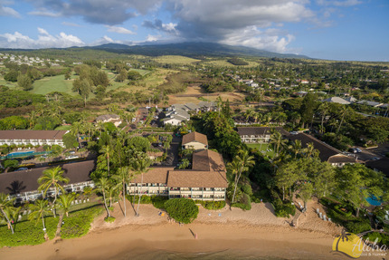 Aeriel View Of Resort at Napili Bay Resort