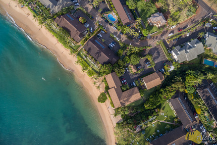 Aeriel View Of Resort at Napili Bay Resort