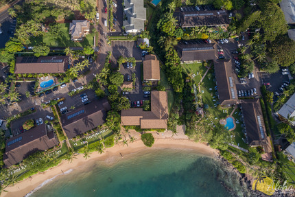 Aeriel View Of Resort at Napili Bay Resort