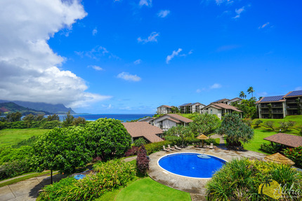 View from Condo 7307, Hanalei Bay Resort