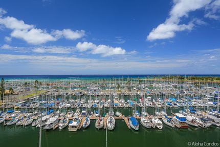 View from Condo 992, Ilikai Marina
