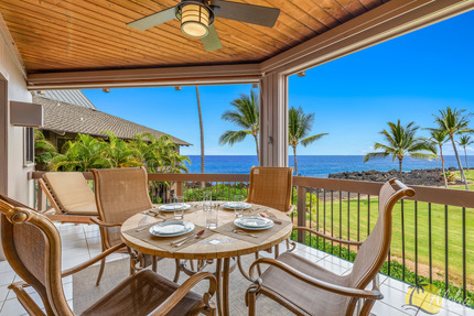 Lanai and View from Condo 1603, Kanaloa At Kona