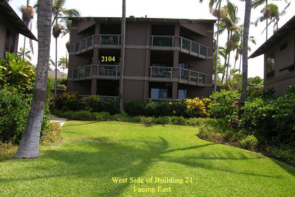 West Side of Bldg 21 - Facing East