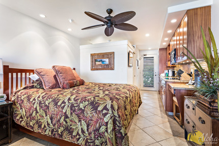 Studio Sleeping Area