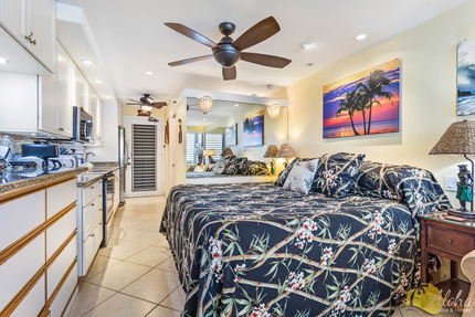 Studio Sleeping Area