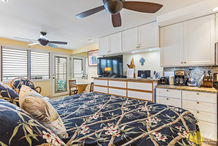 Studio Sleeping Area