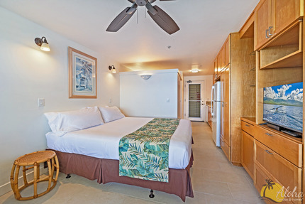 Studio Sleeping Area