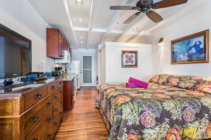 Studio Sleeping Area