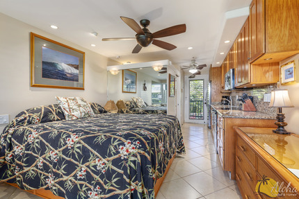 Studio Sleeping Area