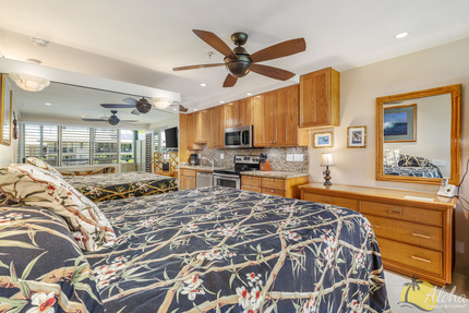 Studio Sleeping Area