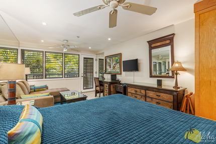 Studio Sleeping Area