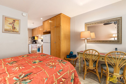 Studio Sleeping Area