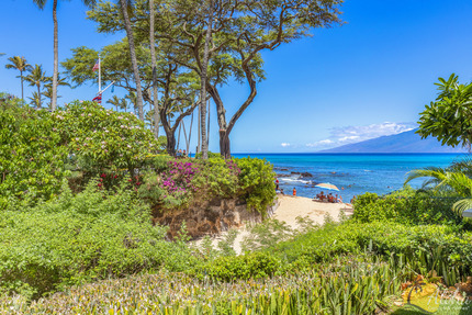 View from Condo 110, Napili Bay Resort