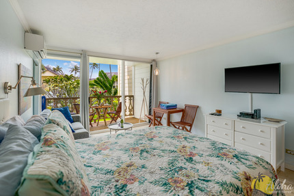 Studio Sleeping Area