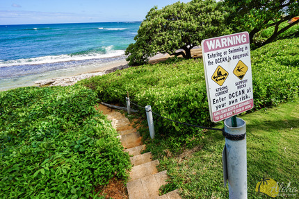 Path to Beach from Condo 1, Kapaa Sands