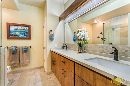 Spacious 2nd Bath w/Walk-In Shower - Condo 2602, Kanaloa