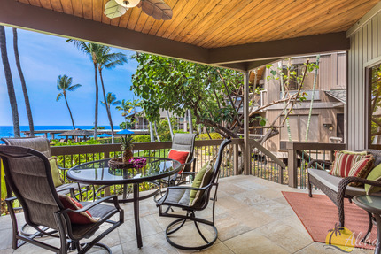 Convenient Steps Off Lanai