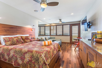 Studio Sleeping Area