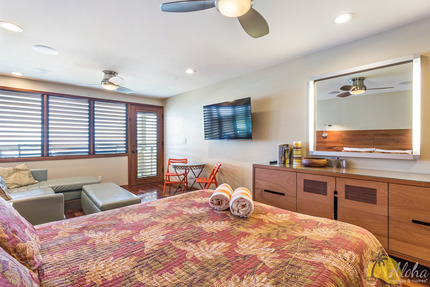 Studio Sleeping Area