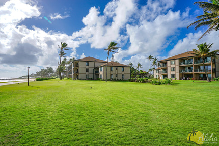 Beach in front of Condo F 104, Pono Kai